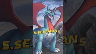 Top 10 Strongest Dragon Type Pokemon #shorts #viral