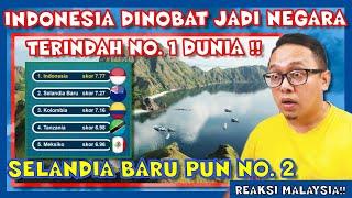  INDONESIA DINOBATKAN JADI NEGARA TERINDAH NO. 1 DUNIA‼️ MY REACTION