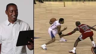 Isiah Thomas Reacts To Allen Iverson’s Crossover on Michael Jordan 