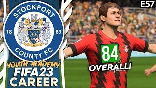 WE NEED TO SIGN THIS PLAYER  FIFA 23 YOUTH ACADEMY CAREER MODE  STOCKPORT EP 57
