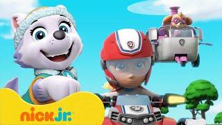 دوريات المخلاب  أفضل عمليات إنقاذ للجراء الإناث مع سكاي وإيفريست وكايتي  Nick Jr. Arabia