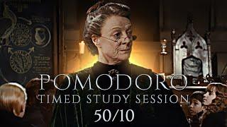 Mcgonagalls Study SessionPOMODORO 5010 Transfiguration ClassroomFocus Relax & Study at Hogwarts