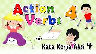 Action Verbs Part 4 Kata Kerja Aksi Bagian 4  Belajar Kosakata Bahasa Inggris