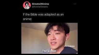 IF BIBLE WAS ADAPTED AS AN ANIME  BIBLE ANIME ADAPTATION 