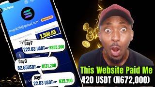 This Website Will Pay You 500 USDT In 2 Weeks  Make Money Online In Nigeria