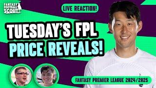 SON WHITE MITOMA ANNOUNCED   FPL PRICE REVEALS  Fantasy Premier Tips 202425