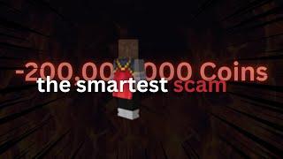 the smartest scam in hypixel skyblock... and how it works