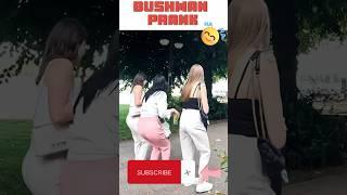 Crazy Bushman vs. Women  #shorts #short #like #comment #subscribe #prank