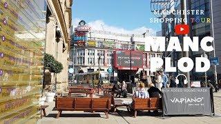 Manchester Shopping Tour  St Anns Square - Corn Exchange  Walking Tour 4K