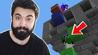 HİLE TAKIMA KARŞI EFSANE OYUN Minecraft EKİPLİ BED WARS