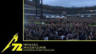 Metallica No Leaf Clover Gothenburg Sweden - June 18 2023