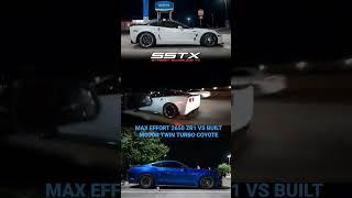1000hp+ Lethal ZR1 vs 1100hp+ TT T56 Mustang #streetracing #cars #Texas #corvette #automobile