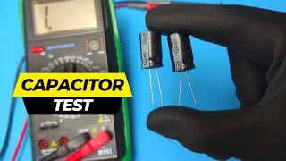 How To Test A Capacitor With A Multimeter  Step-By-Step