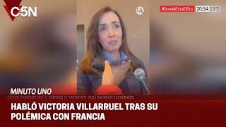 VICTORIA VILLARRUEL ¨Yo solo DEFENDÍ a los ARGENTINOS¨