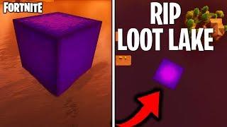 the SECRET to WHERE the CUBE is GOING in FORTNITE... Fortnite Battle Royale - NEW CUBE LOCATION