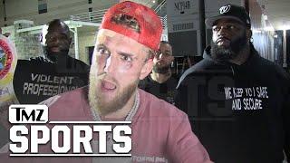 Jake Paul Praises Tyron Woodley After Vicious Knockout  TMZ Sports