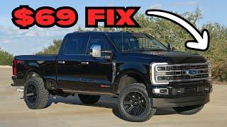 Fixing the BIGGEST issue with the Super Duty