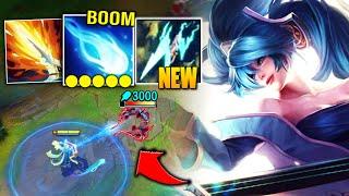 Shotgun Sona turns your health to dust with one Q NEW STATIKK SHIV IS OP