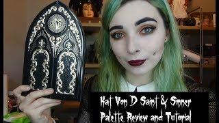 Kat Von D Saint & Sinner Palette Review and Tutorial