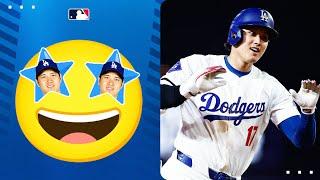 Shohei Ohtani comes up BIG for the Dodgers in their COMEBACK WIN  大谷翔平ハイライト