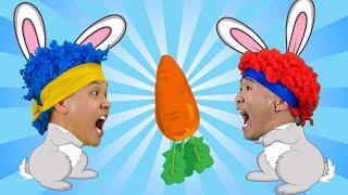 Bunny Crunch Vegetables  D Billions Kids Songs