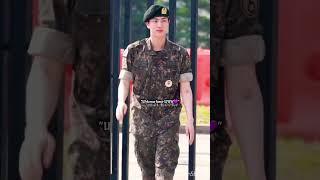 Jin has officially completed his military service.....welcome home Jin