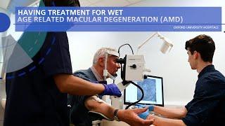 Having treatment for wet Age-related Macular Degeneration AMD