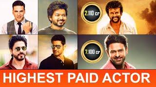 Top 10 Highest Paid Indian Actors  Highest Paid Actors Salary