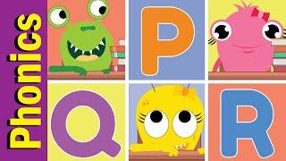 P Q R Phonics Alphabet Chant for Children  English Pronunciation for Children  Fun Kids English