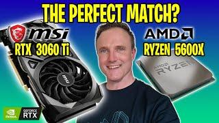 The Best CPU & 3060 Ti Combo?  MSI VENTUS 2X OC NVIDIA RTX 3060 Ti & RYZEN 5600X