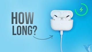 How Long Does It Take To Charge Airpods charging test