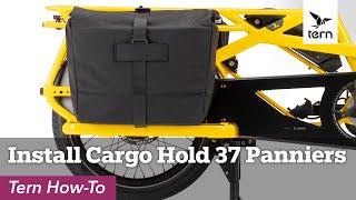 How to Install Cargo Hold 37 Panniers on the Tern GSD Gen 2