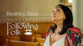 Beatrice Deer shares her life in throat singing tattoos and a powerful performance in a church