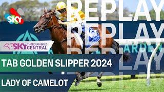 LADY OF CAMELOT WINS THE 2024 G1 TAB GOLDEN SLIPPER