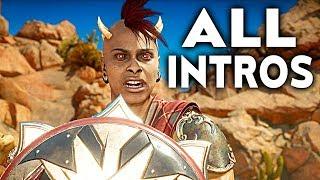 MORTAL KOMBAT 11 Sheeva All Intros Dialogue Character Banter MK11