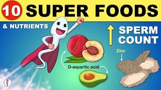 Sperm count increase food  How to increase sperm count  Infertility  Low sperm count UPDATED