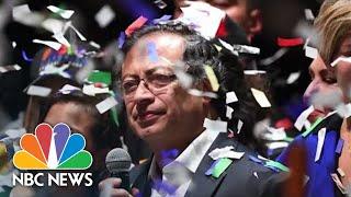 Colombia Swears In Gustavo Petro As First-Ever Leftist President