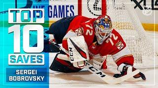 Top 10 Sergei Bobrovsky Saves from 2019-20  NHL