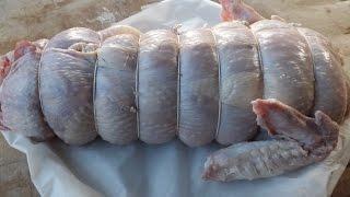 How To Debone And Roll A whole Turkey.Turkey Roll. TheScottReaProject