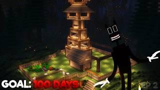 Surviving Minecrafts Most Disturbing Mod For 100 Days in Hardcore