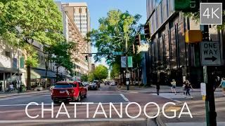 Chattanooga Tennessee City Drive 4K - Driving the Scenic City  Chatt Tour