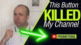 ️ YouTube KILLED My Channel  Promotions Beta Tool 