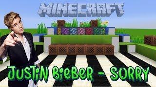 Justin Bieber - Sorry Minecraft Wireless Noteblock Song