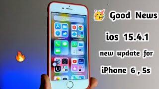 ios 15.4.1 update for iPhone 6 6+ 5s  How to update iPhone 6 on iOS 15
