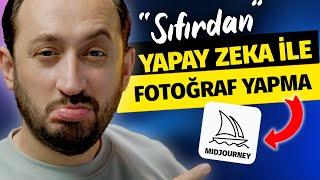 SIFIRDAN YAPAY ZEKA MIDJOURNEY FOTOĞRAF OLUŞTURMA Detaylı Anlatım