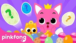 Baby Surprise Eggs  Baby Egg Where are you?  Animal Songs of Pinkfong Ninimo  Pinkfong Kids Song