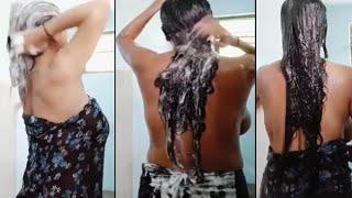 Big Boobs Desi  Bathing Girl Desi Bathing Open Boobs  Open Saree  Sexy girls #bathing #saree