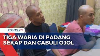 Sekap dan Cabuli Driver Ojol Tiga Waria di Padang Ditangkap Polisi