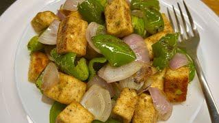 Paneer Pepper Fry  Paneer Dry  Starter Recipe  Quick and Easy Recipe Lavish Food Corner