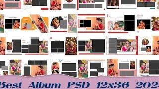 Wedding album Design PSD file  download 2024  Free download PSD 12x36